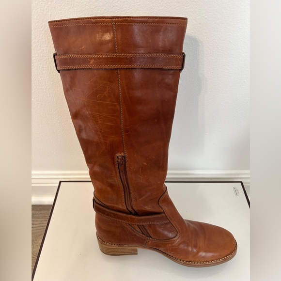 Coach Boots Whitley Q356 High W Boots in Whiskey - Size 8.5M (with original box) - Picture 5 of 16